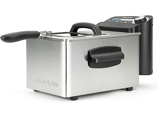 Freidora con aceite - TAURUS 973969000, 2600 W, Inox