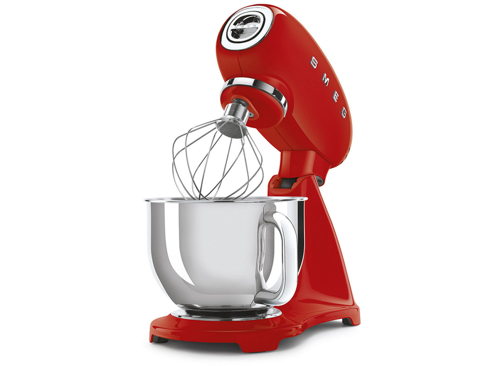 Küchenmaschine Rot (800 Watt) Küchenmaschine Bestseller|Kleingeräte|Küchenmaschine|Rot|smf03 50\'s Design SMF03RDEU SMEG Smeg