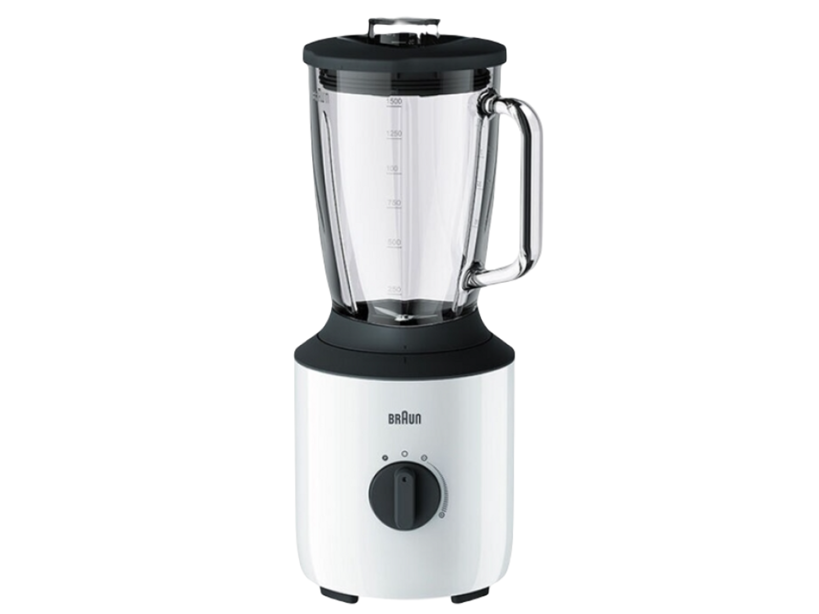 Batidora de vaso - 0X22311052 BRAUN, 800 W, 1.5 l, Blanco