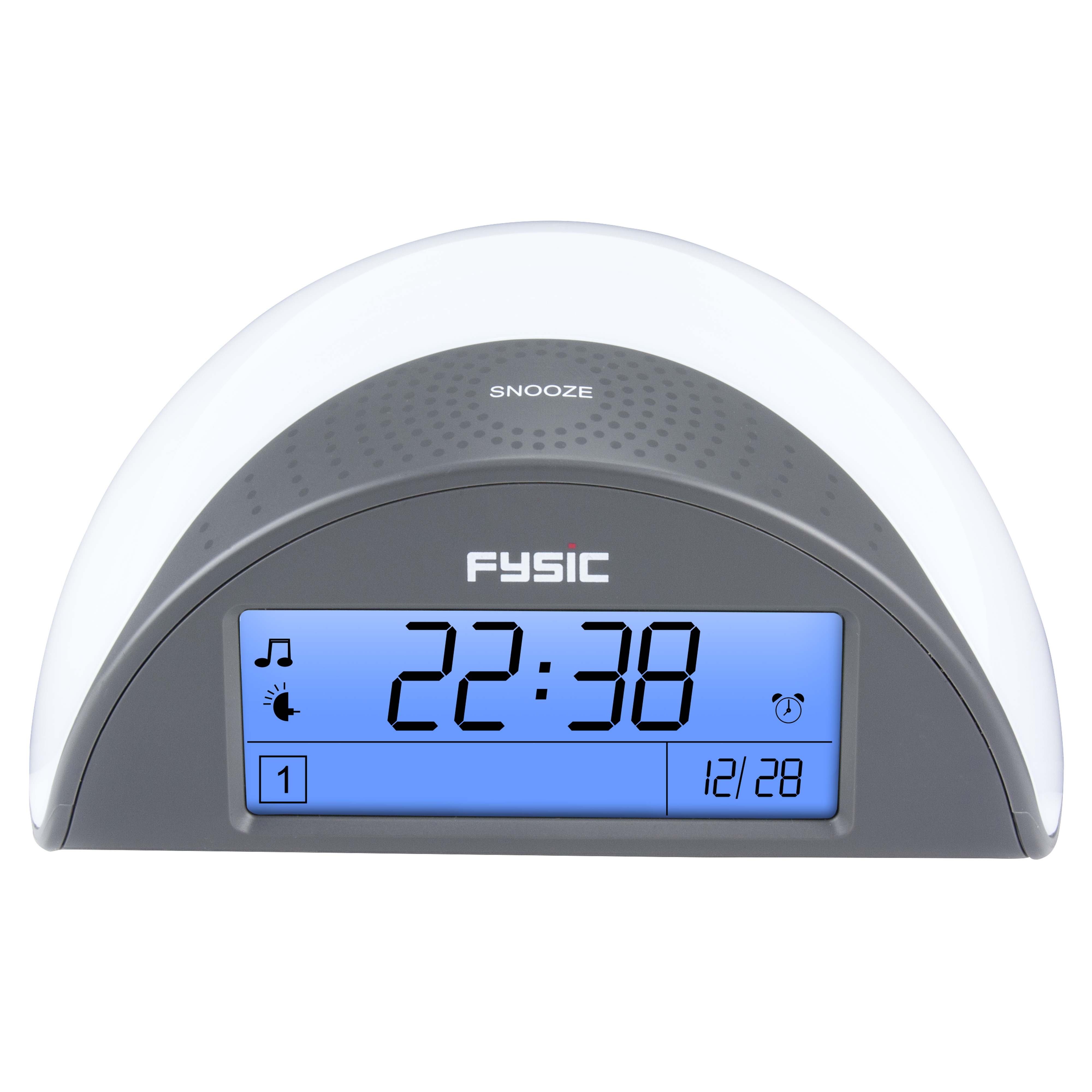 Wecker FC-38 Digitaluhr Bewegungs-/Weglaufsensor - - FYSIC mit