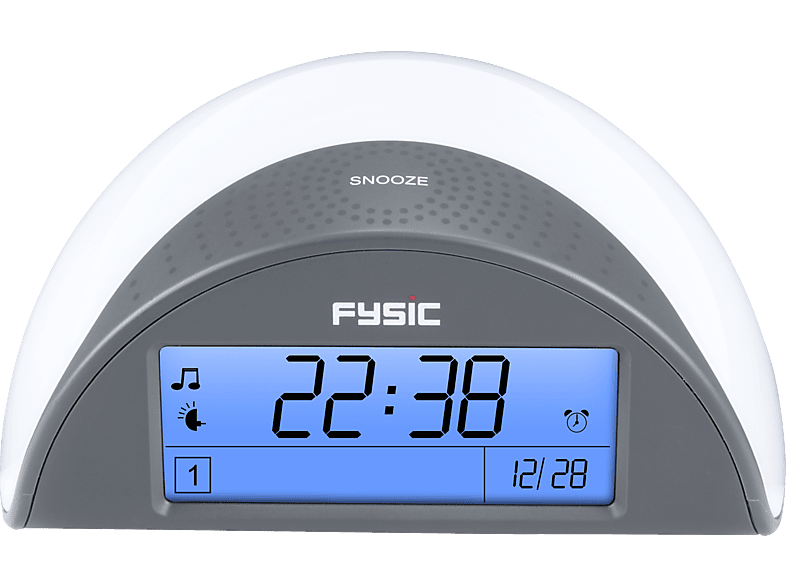 FYSIC FC-38 - Wecker mit Bewegungs-/Weglaufsensor - Digitaluhr