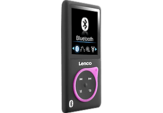 LENCO XEMIO-768 Pink MP4 Player 8 GB, Schwarz-Pink