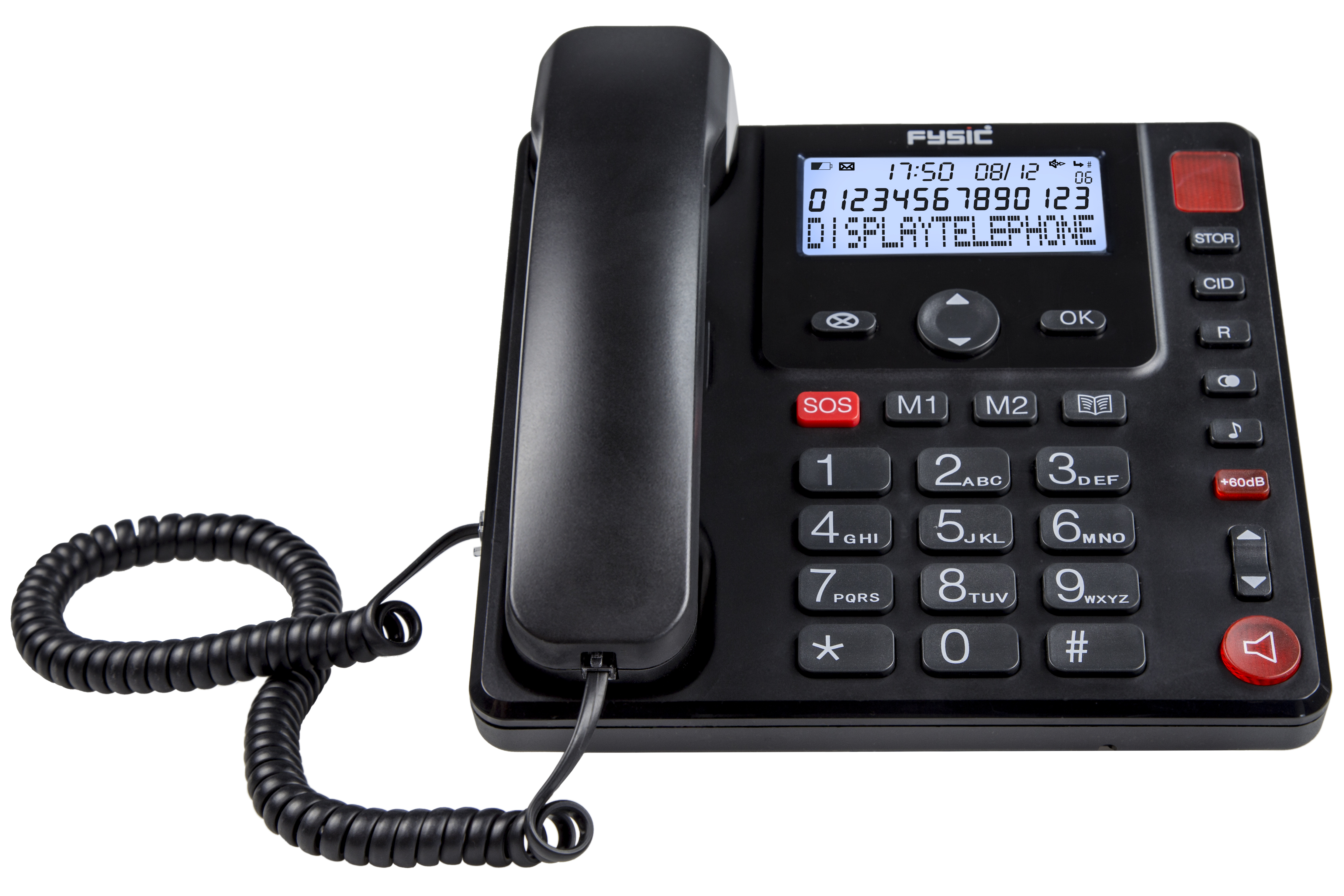 KXT504 Home Landline Multi Functional Battery Free Corded Telephone