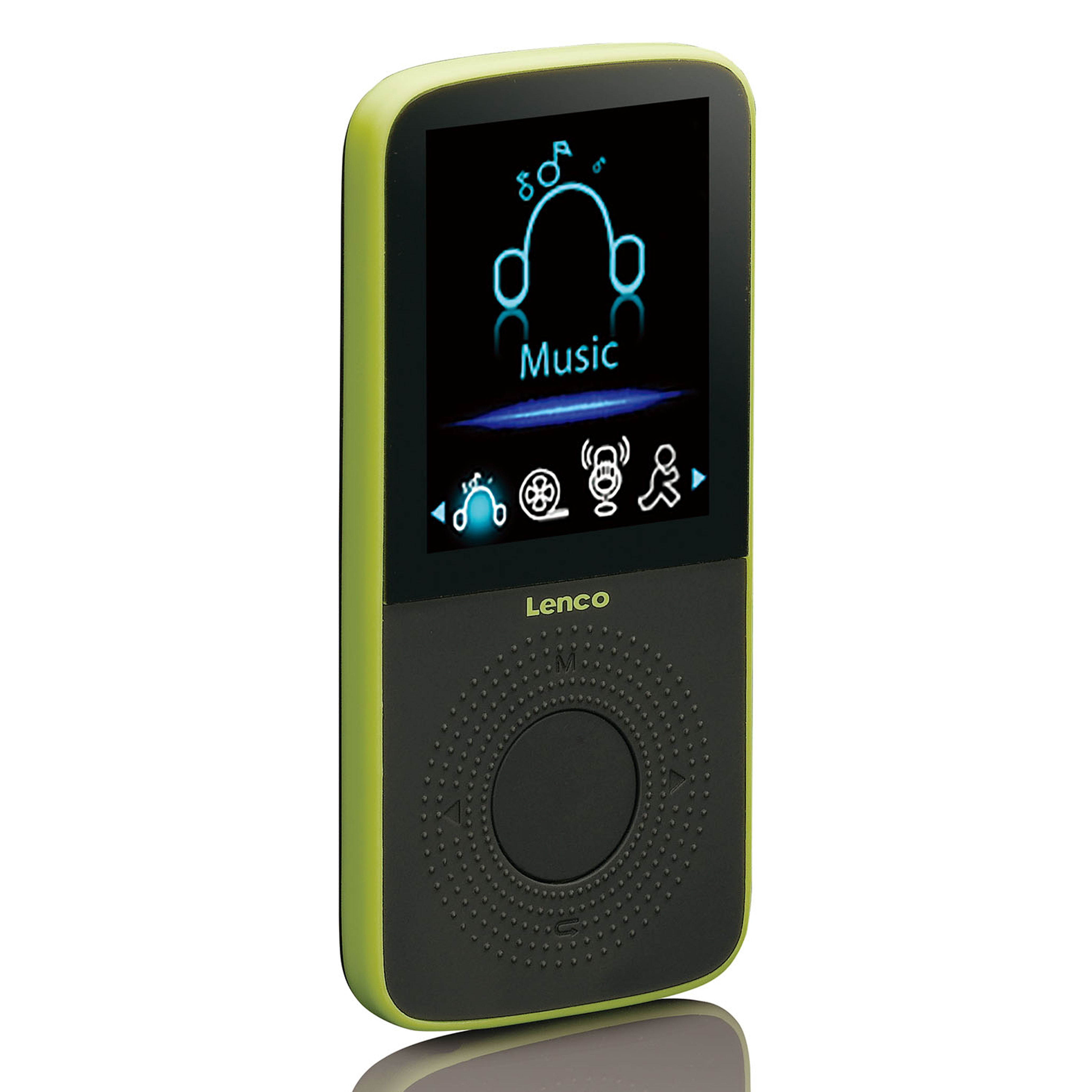 LENCO PODO-153LM Mp3-Player (4 GB, Hellgrün)