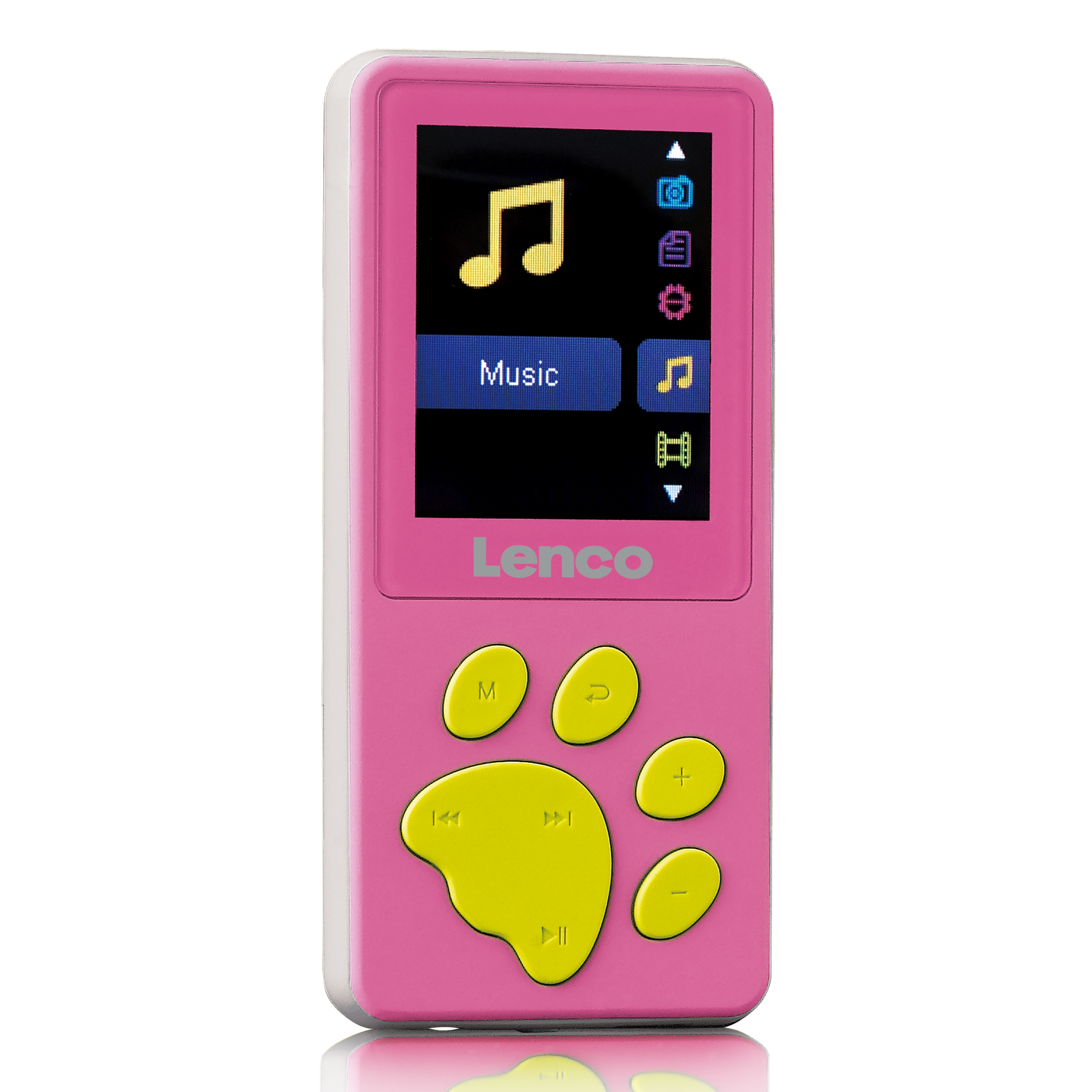 LENCO XEMIO-560PK MP3/MP4-Spieler (8 GB, Pink)