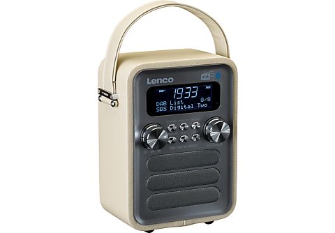 LENCO PDR-051TPSI - Tragbares bluetooth Radio, DAB+,FM, DAB+, FM,  Bluetooth, Taupe | SATURN