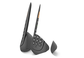 PROFOON PDX620 - schnurloses DECT Telefon mit 2 Mobilteilen