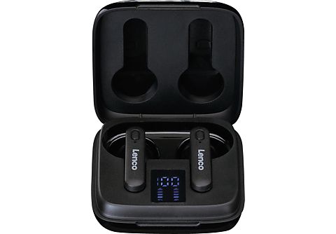 LENCO EPB-430BK, In-ear Kopfhörer Bluetooth Schwarz | MediaMarkt