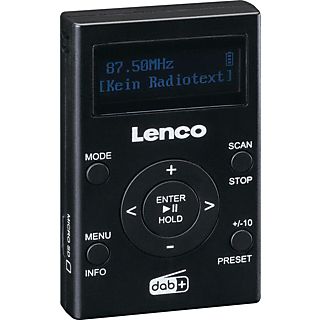 LENCO PDR-011BK Radio Zwart