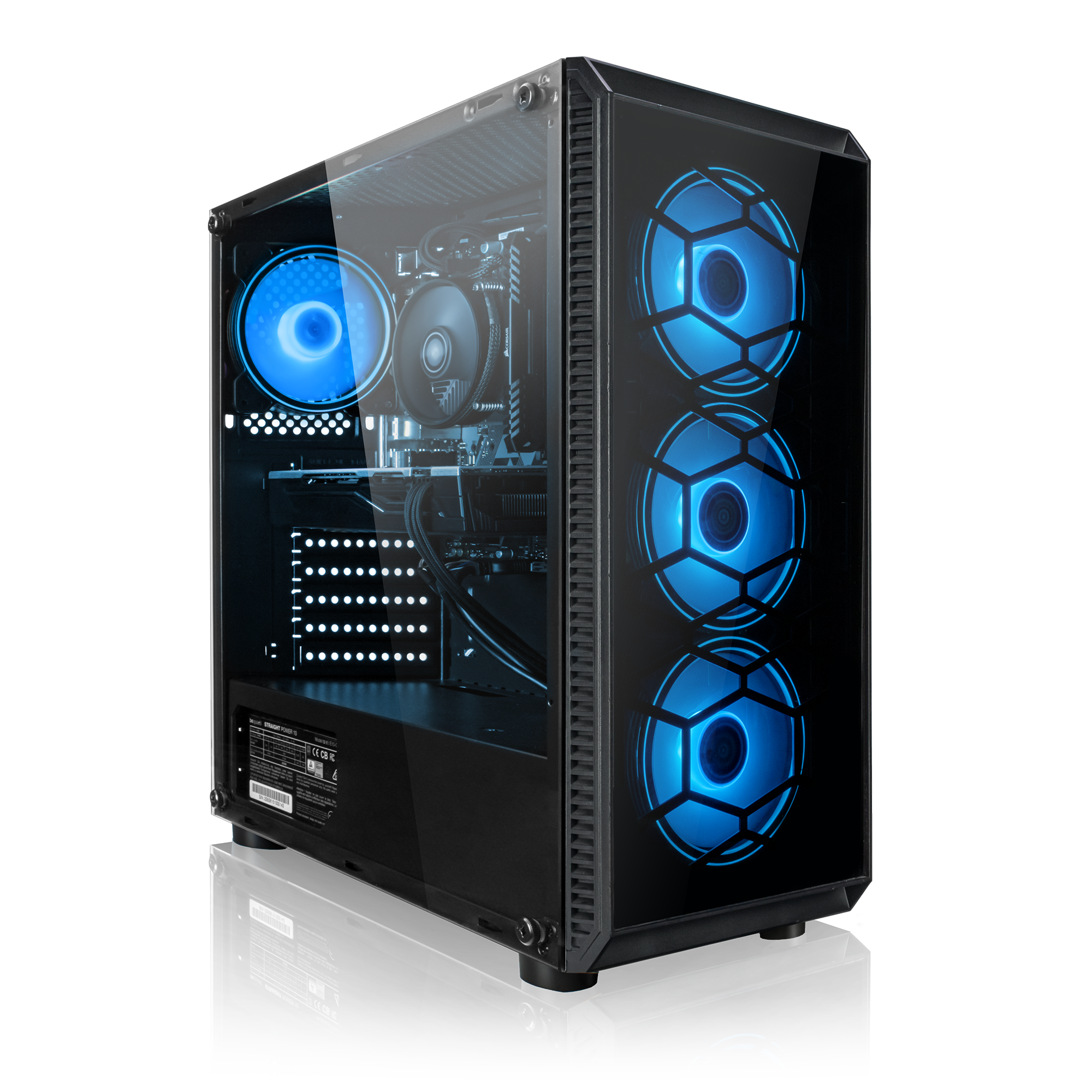 MEGAPORT Gaming PC Prozessor, 11 Intel 1000 NVIDIA (64 12 Core Windows RTX™ GB Rush 16 Core™ GB RAM, SSD, Bit), i5-11400F, PC Gaming GB i5 GeForce Home 3060