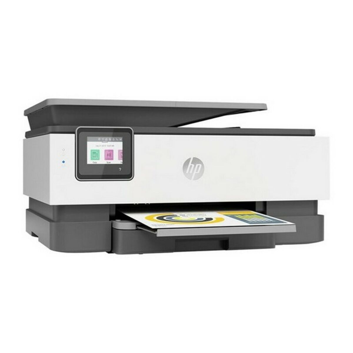 Impresora de tinta - OfficeJet Pro 8022 HP, Inyección de tinta, 600 x 600 ppp, Gris