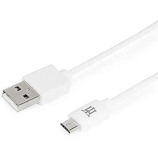 Cable USB - MAILLON TECHNOLOGIQUE MTBMUW241, USB 2.0, Blanco