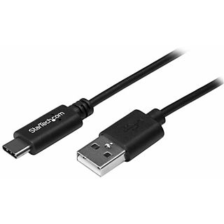 Cable USB - STARTECH USB2AC50CM, USB 2.0, Negro