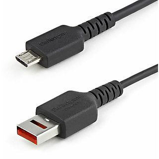 Cable USB - STARTECH USBSCHAU1M, USB 2.0, Negro