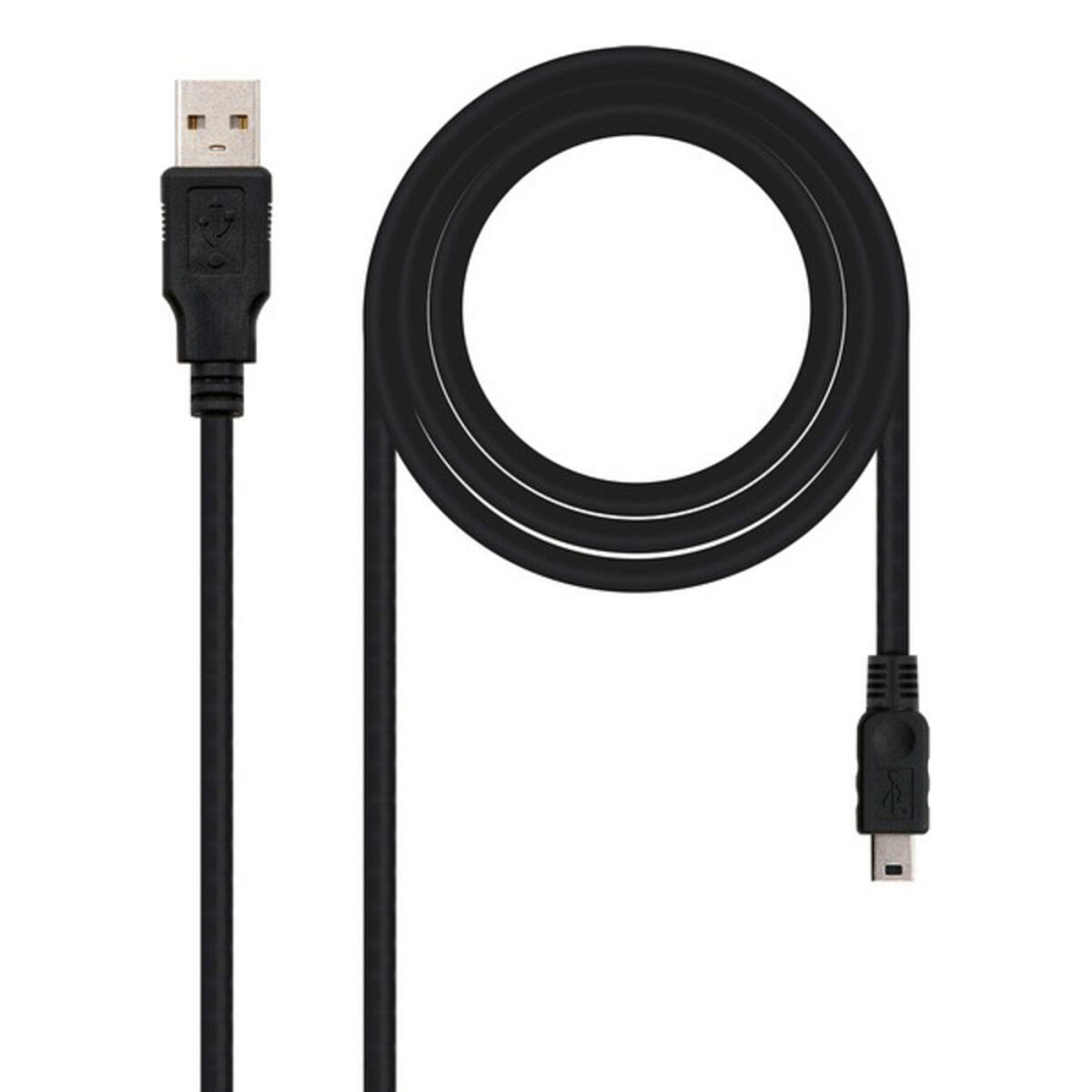 Cable USB - 10.01.0403 NANOCABLE, Negro