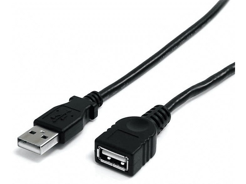 Cable Extensión USB 2.0 Macho a Hembra 5 Metros Negro