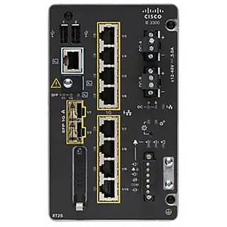 Switch  - IE-3300-8T2S-E CISCO, Plateado