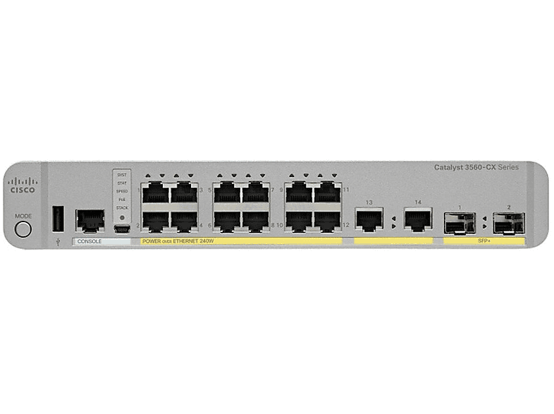 Switch  - WS-C3560CX-12TC-S CISCO