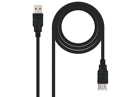 Cable USB  - 10.01.0202 NANOCABLE, Beige