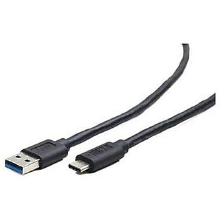 Cable USB - GEMBIRD CCP-USB3-AMCM-1M, USB 2.0, Negro