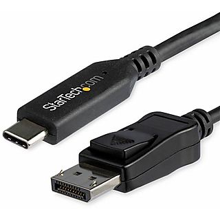 Cable USB - STARTECH CDP2DP146B, USB 2.0, Negro