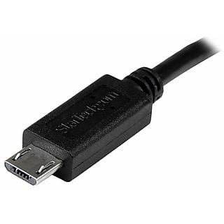 Cable USB - STARTECH UUUSBOTG8IN, USB 2.0, Negro
