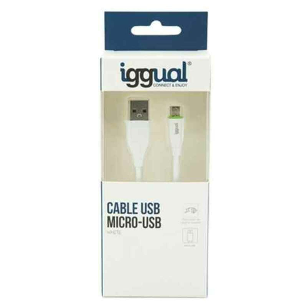 IGGUAL IGG316931 USB-Kabel micro-USB auf