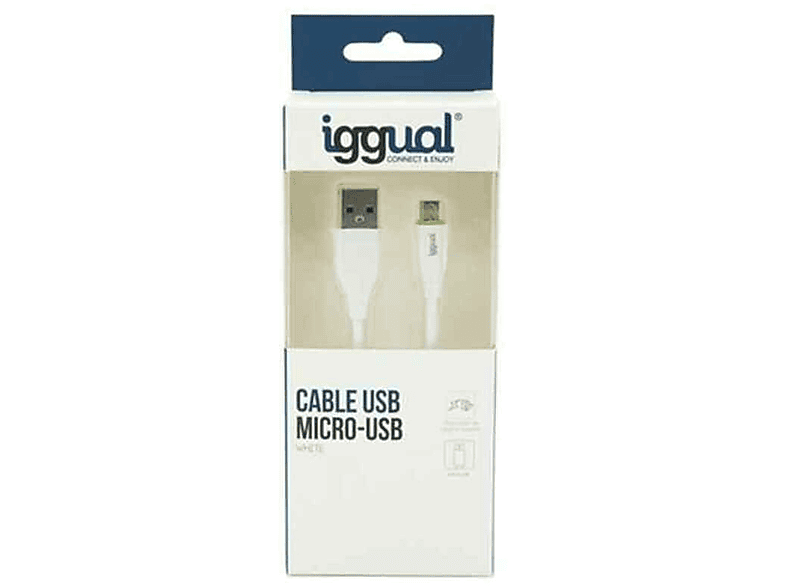 IGGUAL IGG316931 USB-Kabel micro-USB auf