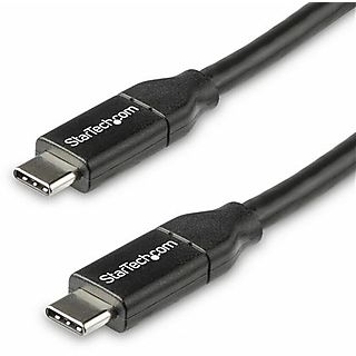 Cable USB - STARTECH USB2C5C50CM, USB 2.0, Negro