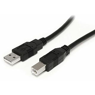 Cable USB - STARTECH USB2HAB30AC, USB 2.0, Negro