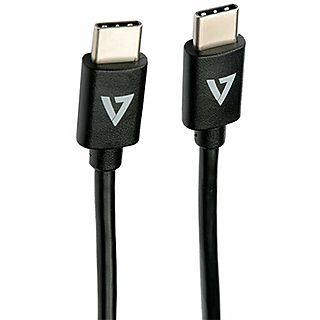 Cable USB - V7 V7USB2C-1M, USB 2.0, Negro