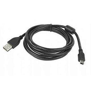 Cable USB - GEMBIRD CCF-USB2-AM5P-6, USB 2.0, Negro