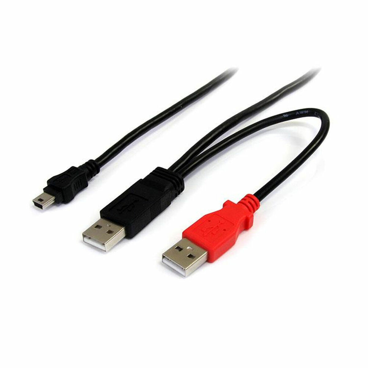 Cable USB - USB2HABMY6 STARTECH, Rojo