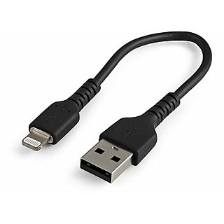 Cable USB - STARTECH RUSBLTMM15CMB, USB 2.0, Negro