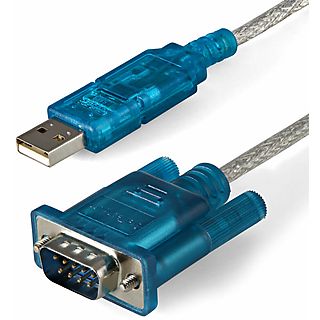 Cable USB - STARTECH ICUSB232SM3, USB 2.0, Azul