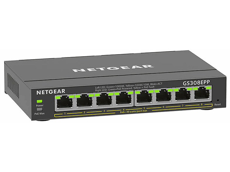 Switch  - GS308EPP-100PES NETGEAR