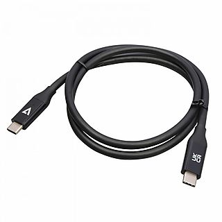 Cable USB - V7 V7USB4-80CM, USB 2.0, Negro