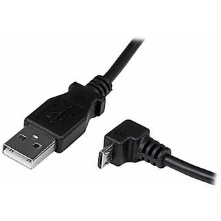 Cable USB - STARTECH USBAUB2MD, USB 2.0, Negro