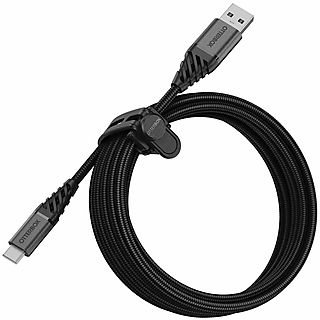 Cable USB - OTTERBOX 78-52666, USB 2.0, Negro