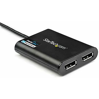 Cable USB - STARTECH USB32DP24K60, USB 2.0, Negro