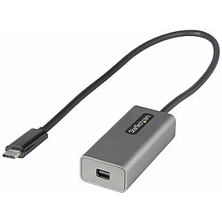 Cable USB - STARTECH CDP2MDPEC, USB 2.0, Negro/Gris