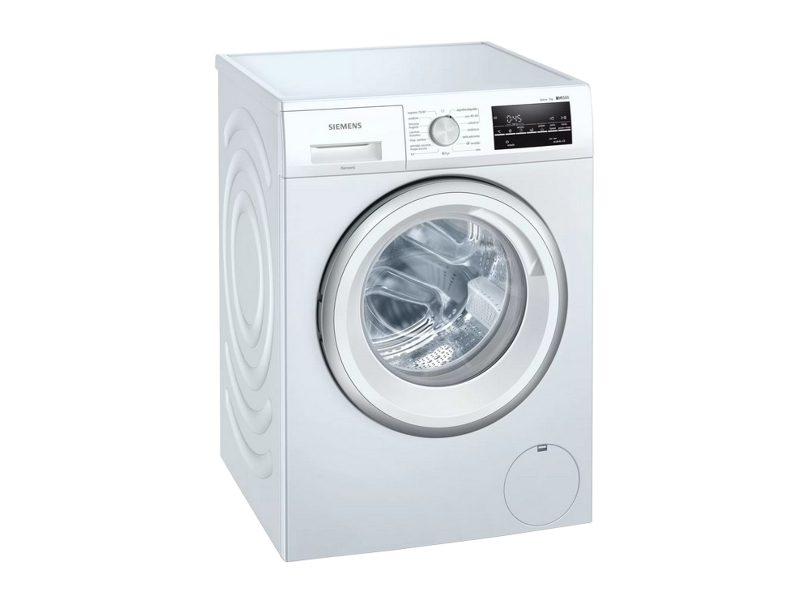 Lavadora carga frontal - WM12UT64ES SIEMENS, 9 kg, 13 programas, Blanco