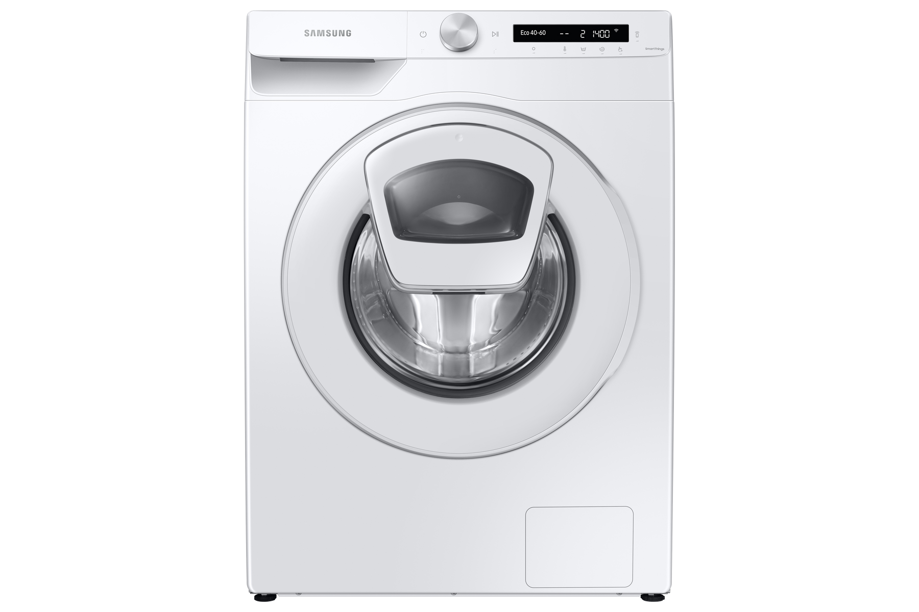 Lavadora carga frontal - WW90T554DTW SAMSUNG, 9 kg, Blanco