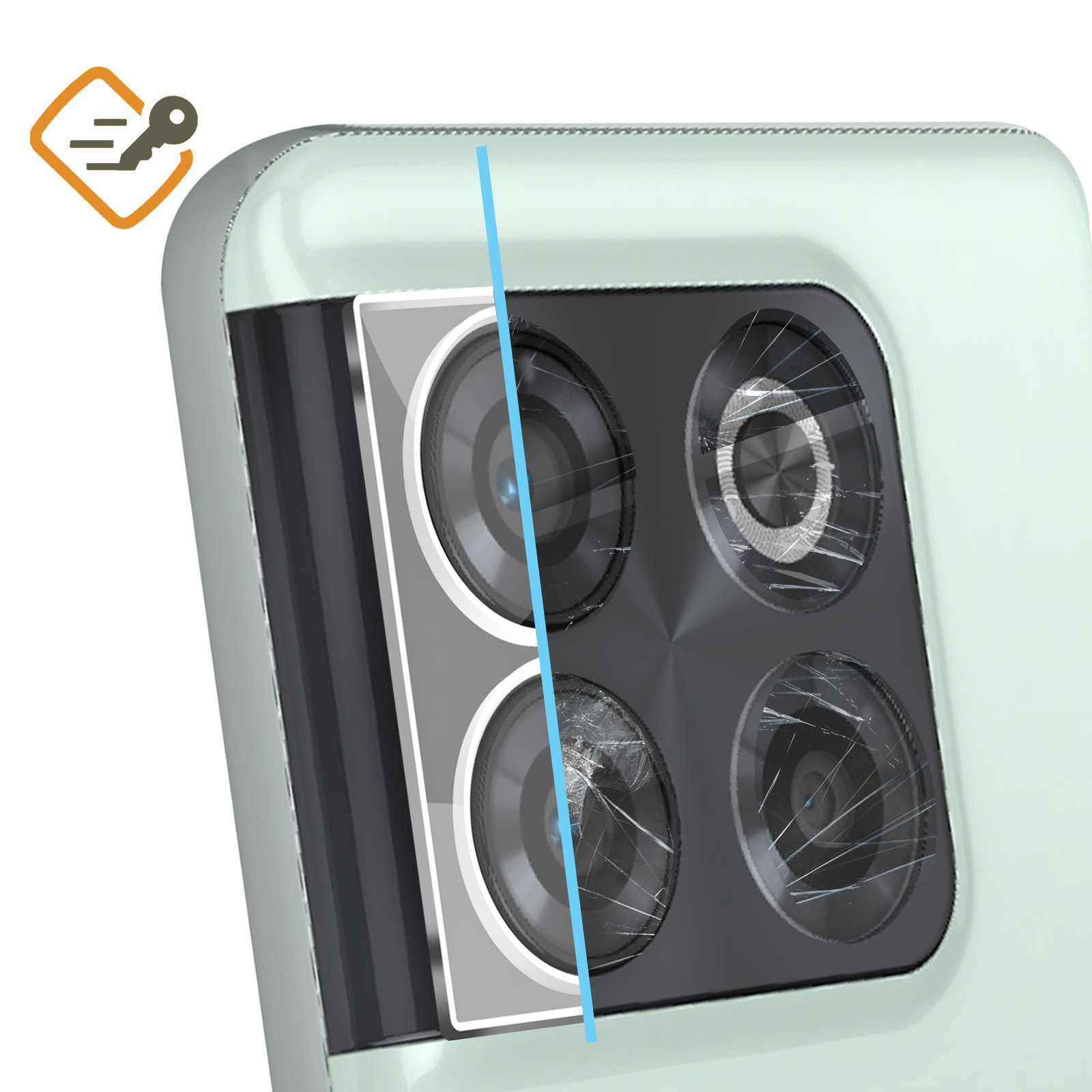 AVIZAR 9H Härtegrad Rückkamera OnePlus Oneplus Folien(für 10T)