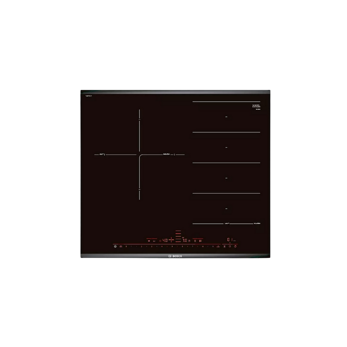 BOSCH Induktionskochfeld BOSCH PXJ675DC1E <gt/> cm Placas <gt/> Coccion Induccion Kochfelder) breit, Flex cm 60 (60,6