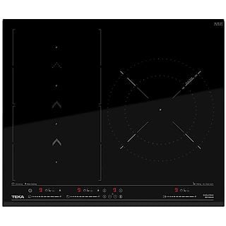 Placa de vitrocerámica - TEKA IZS 65600, 5 zonas, 60 cm, Negro