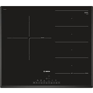 Placa de vitrocerámica - BOSCH PXJ651FC1E, 2 zonas, 59,2 cm, Negro