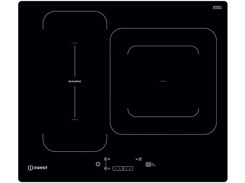 Placa de vitrocerámica - INDESIT IB 44Q60 NE