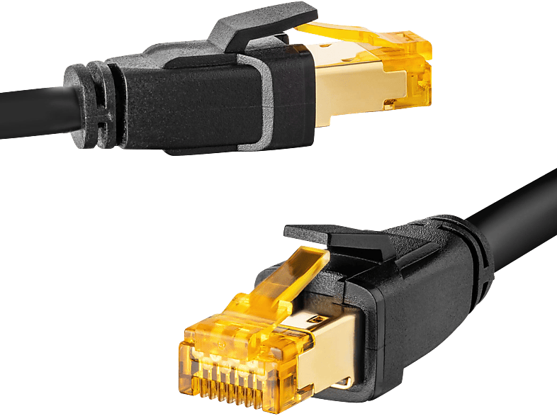 SEBSON CAT8_5M_A, Netzwerkkabel, 5 m