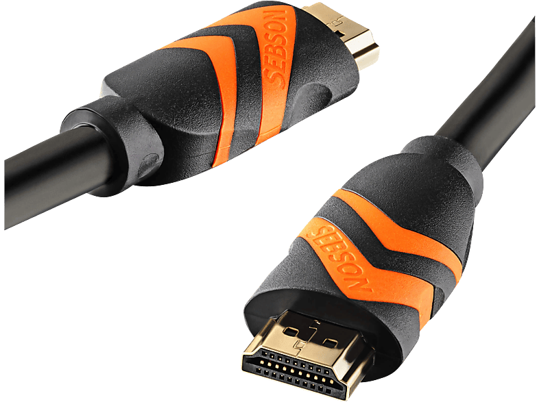 SEBSON HDMI Kabel 15m 2.0b Highspeed mit Ethernet HDMI Kabel | MediaMarkt